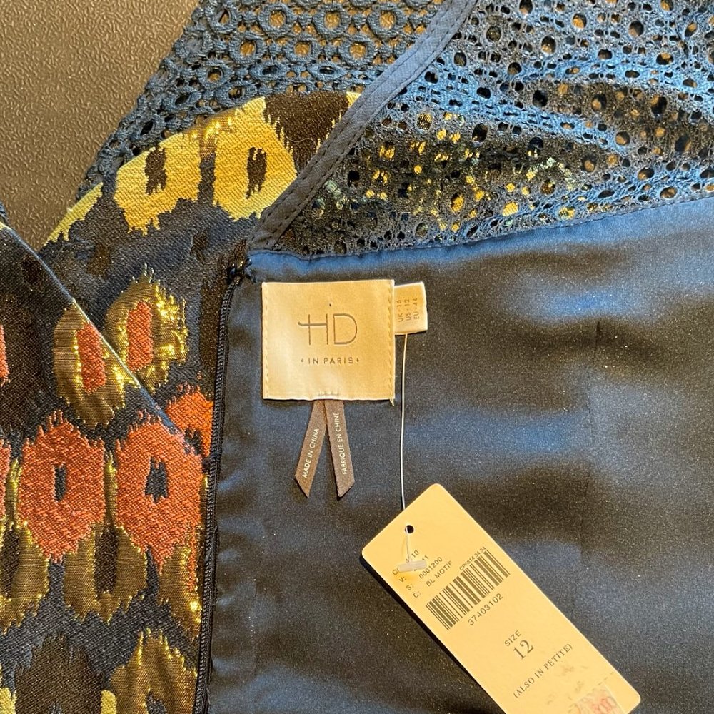 Peplum Top With Metallic Accent | Anthropologie (NWT) - Picture 6 of 7